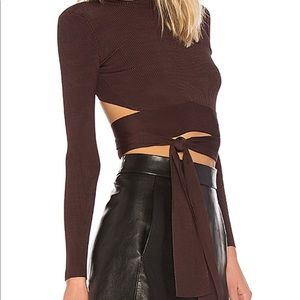 NBD tie backless crop